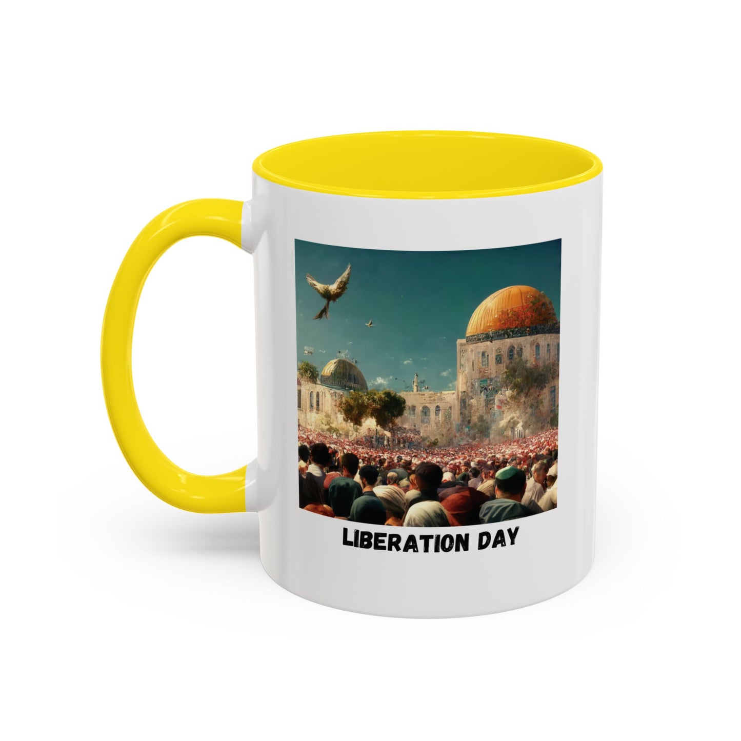 Liberation Day Mug, A Sip of Palestinian Heritage.