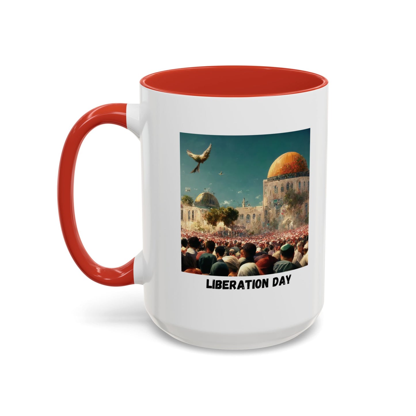 Liberation Day Mug, A Sip of Palestinian Heritage.