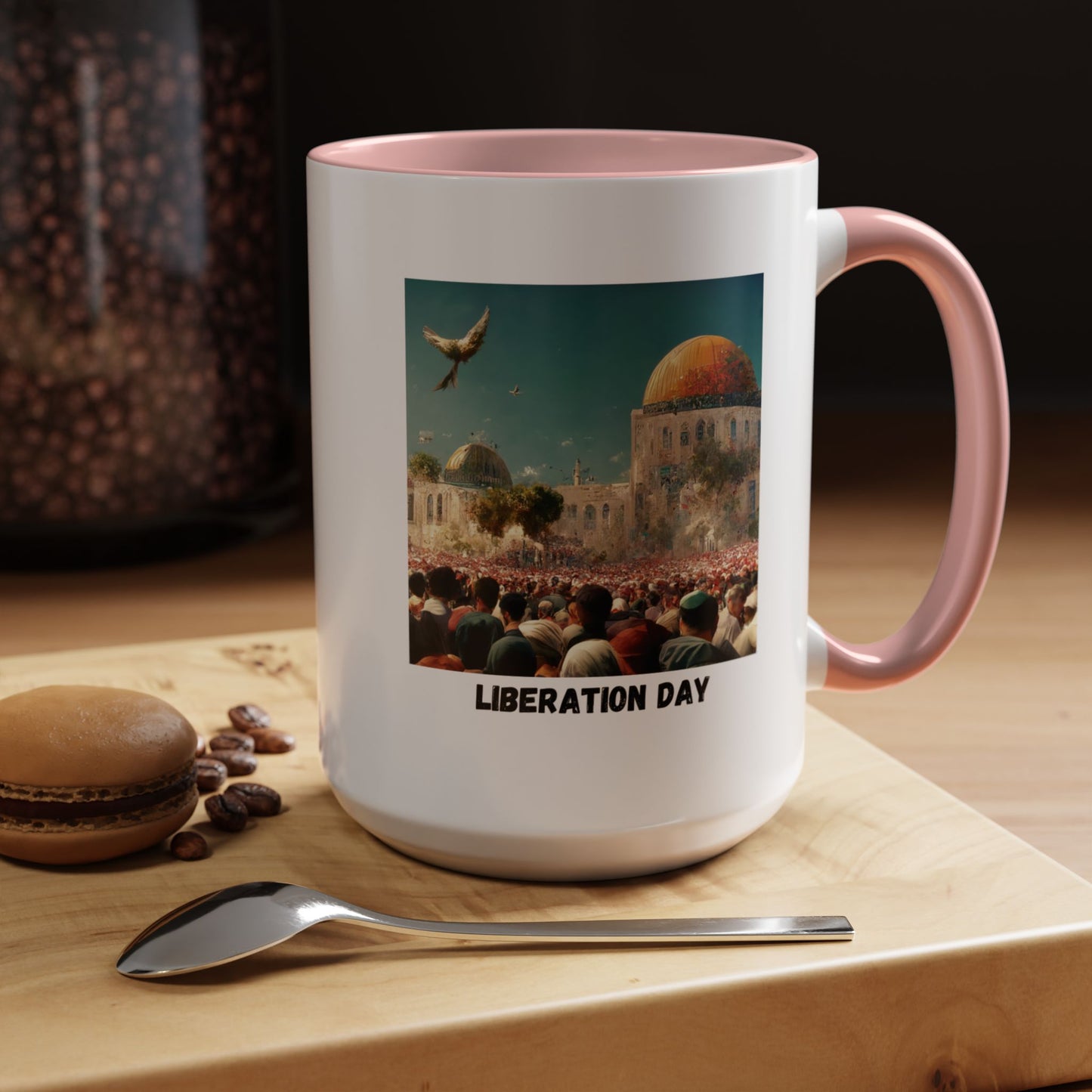 Liberation Day Mug, A Sip of Palestinian Heritage.