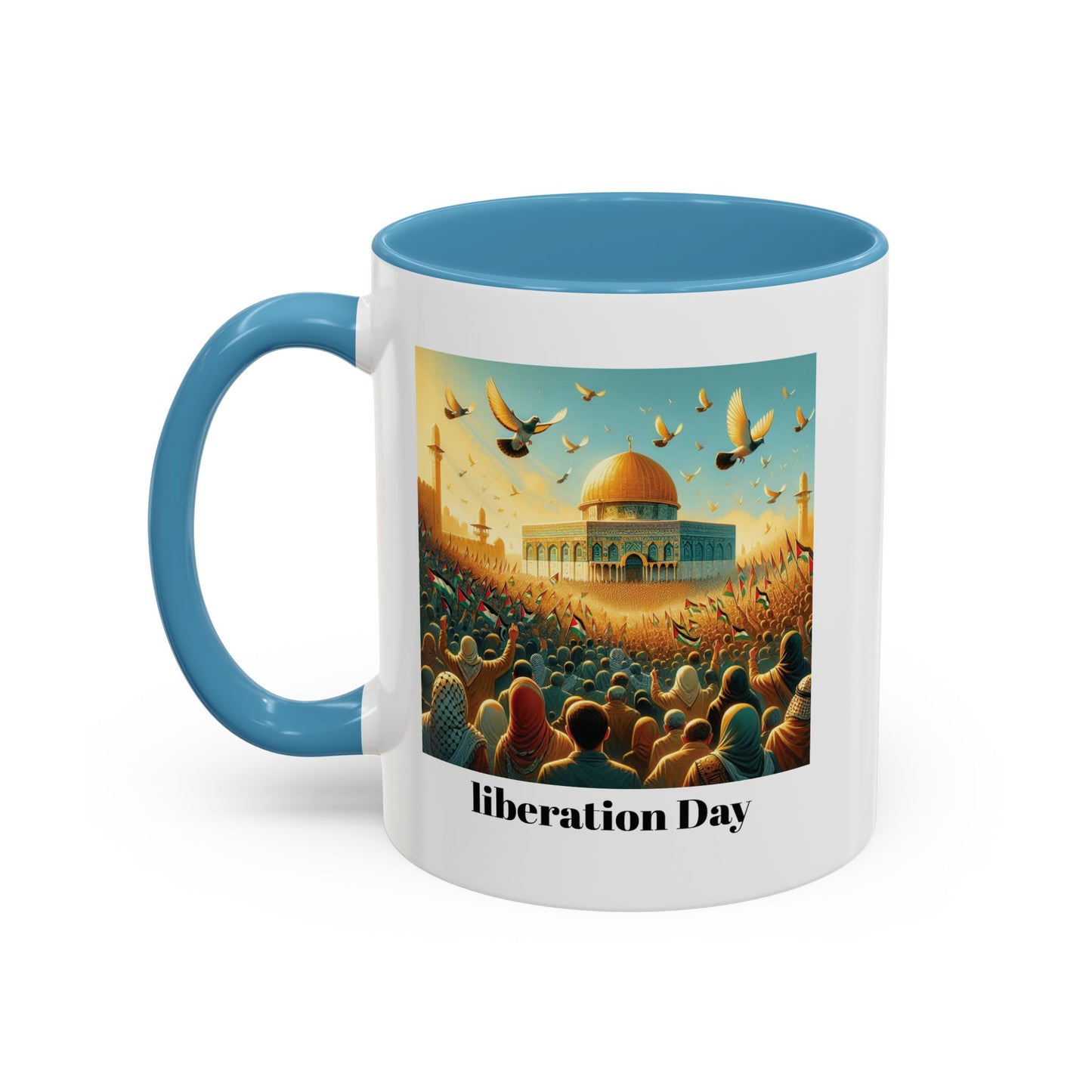 Liberation Day Mug (2), A Sip of Palestinian Heritage.