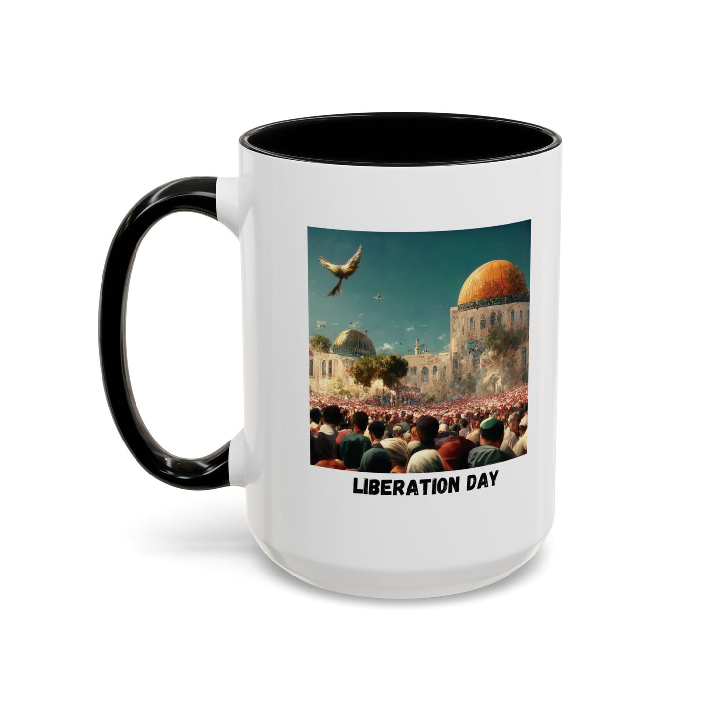 Liberation Day Mug, A Sip of Palestinian Heritage.