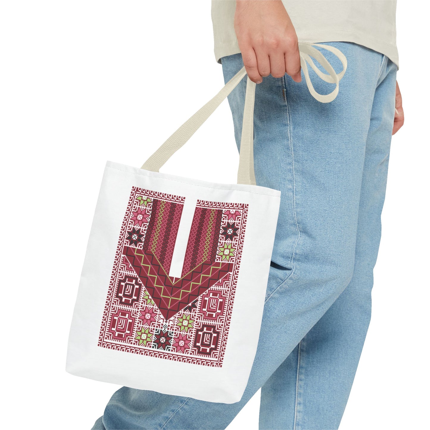 Ramallah Chest Panel Tote Bag (Second) – Carry Your Heritage with Style.