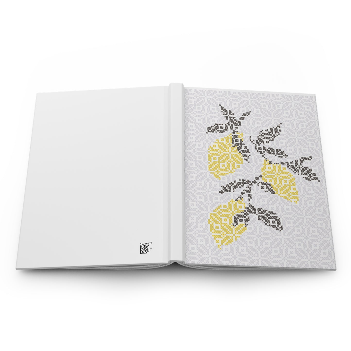 Palestinian Lemons (white) - Hardcover Journal