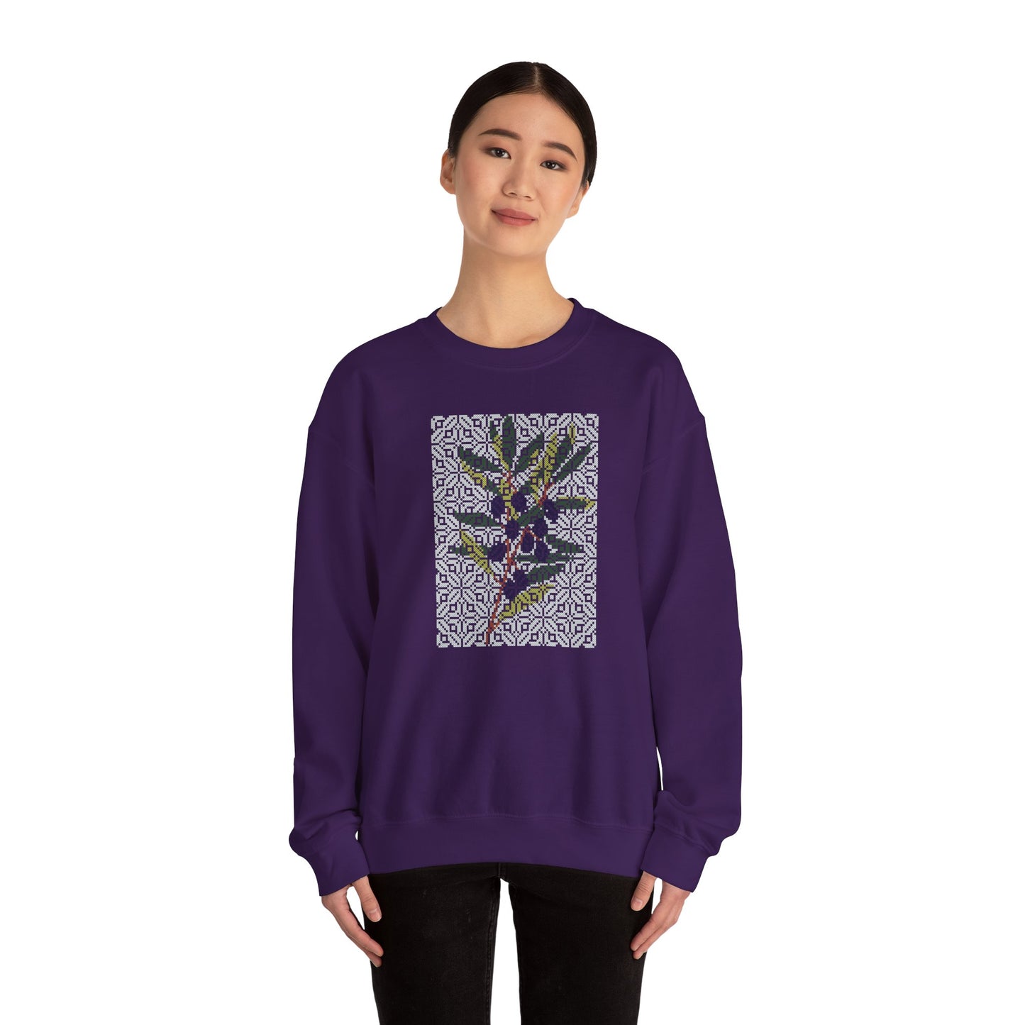 Palestinian olives - Crewneck Sweatshirt.