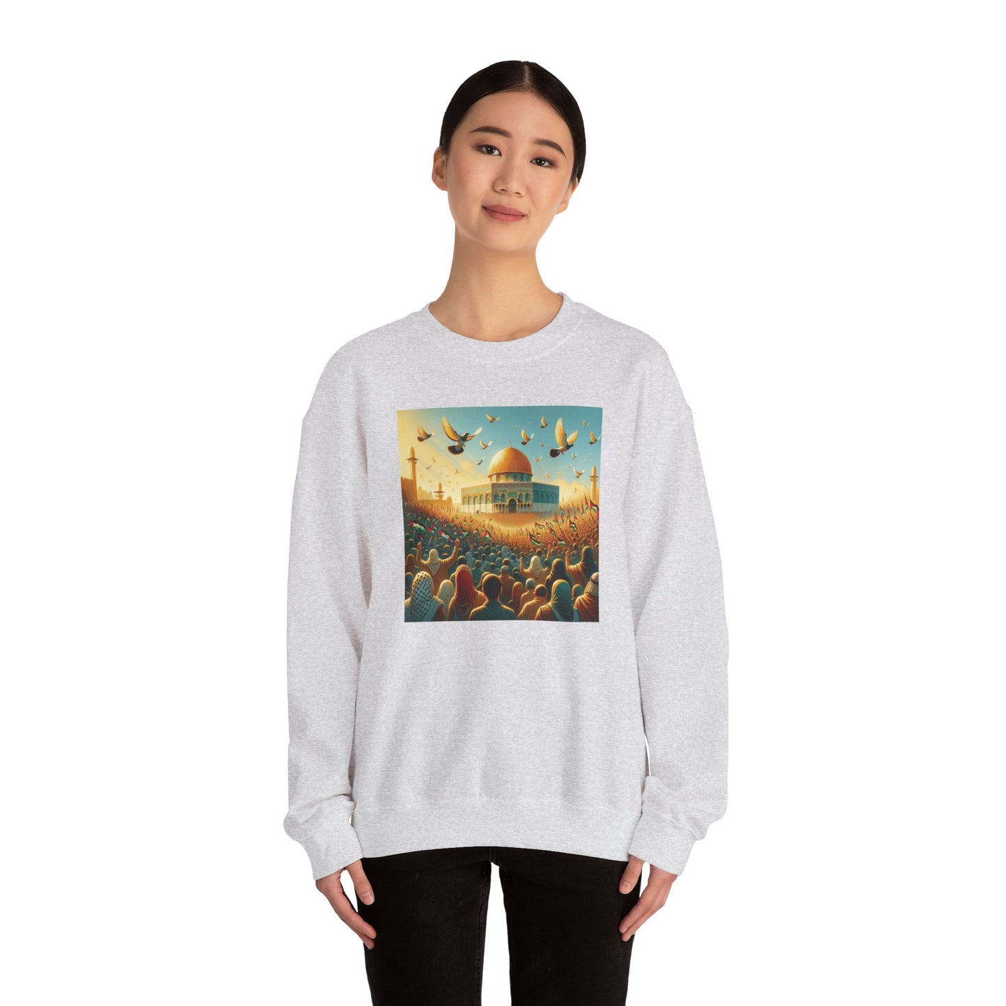 Palestine Liberation Day (2)- Crewneck Sweatshirt.