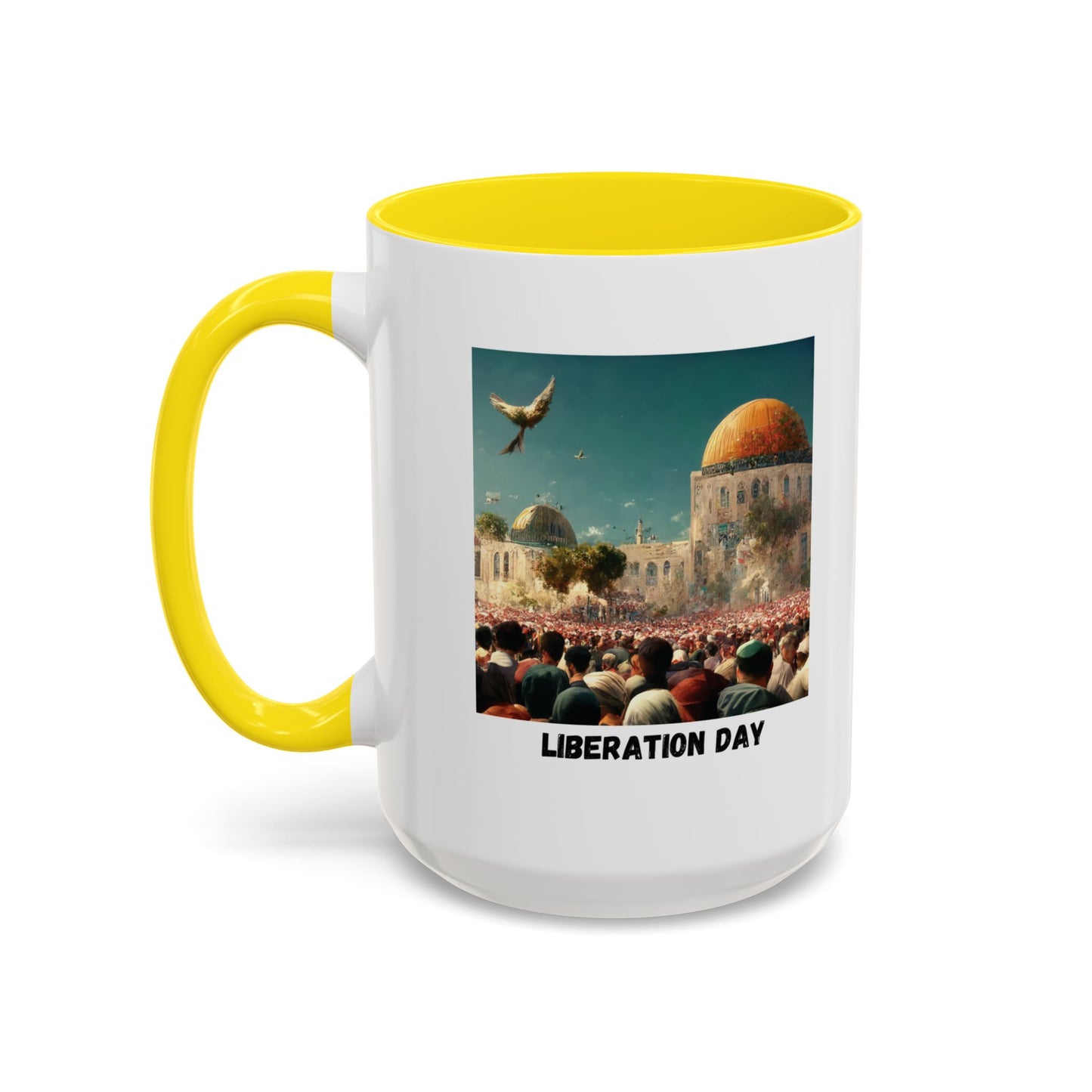 Liberation Day Mug, A Sip of Palestinian Heritage.