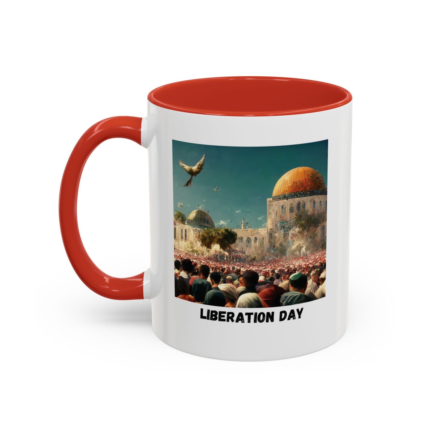 Liberation Day Mug, A Sip of Palestinian Heritage.