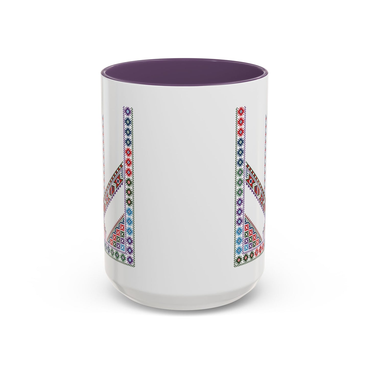 "Stones of Home" Tulkaram Chest Panel Mug,  A Sip of Palestinian Heritage.