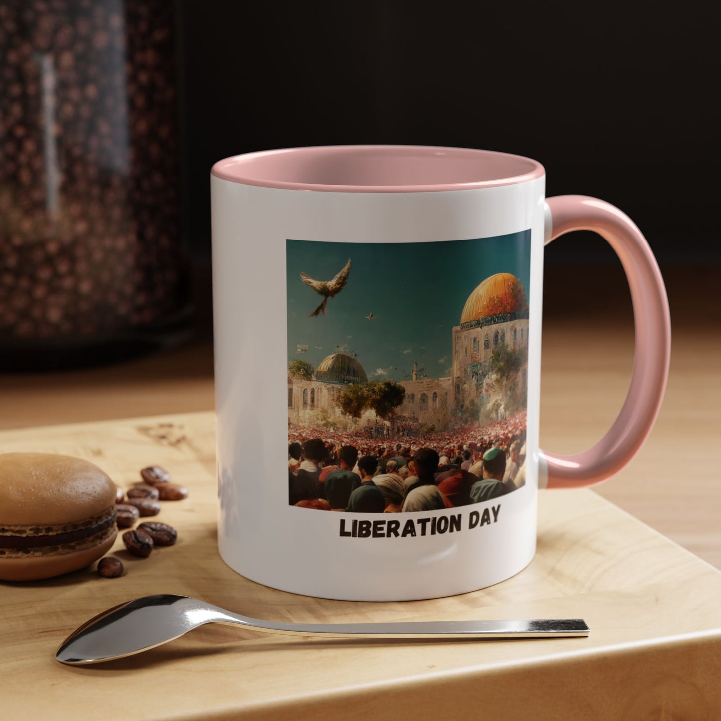 Liberation Day Mug, A Sip of Palestinian Heritage.