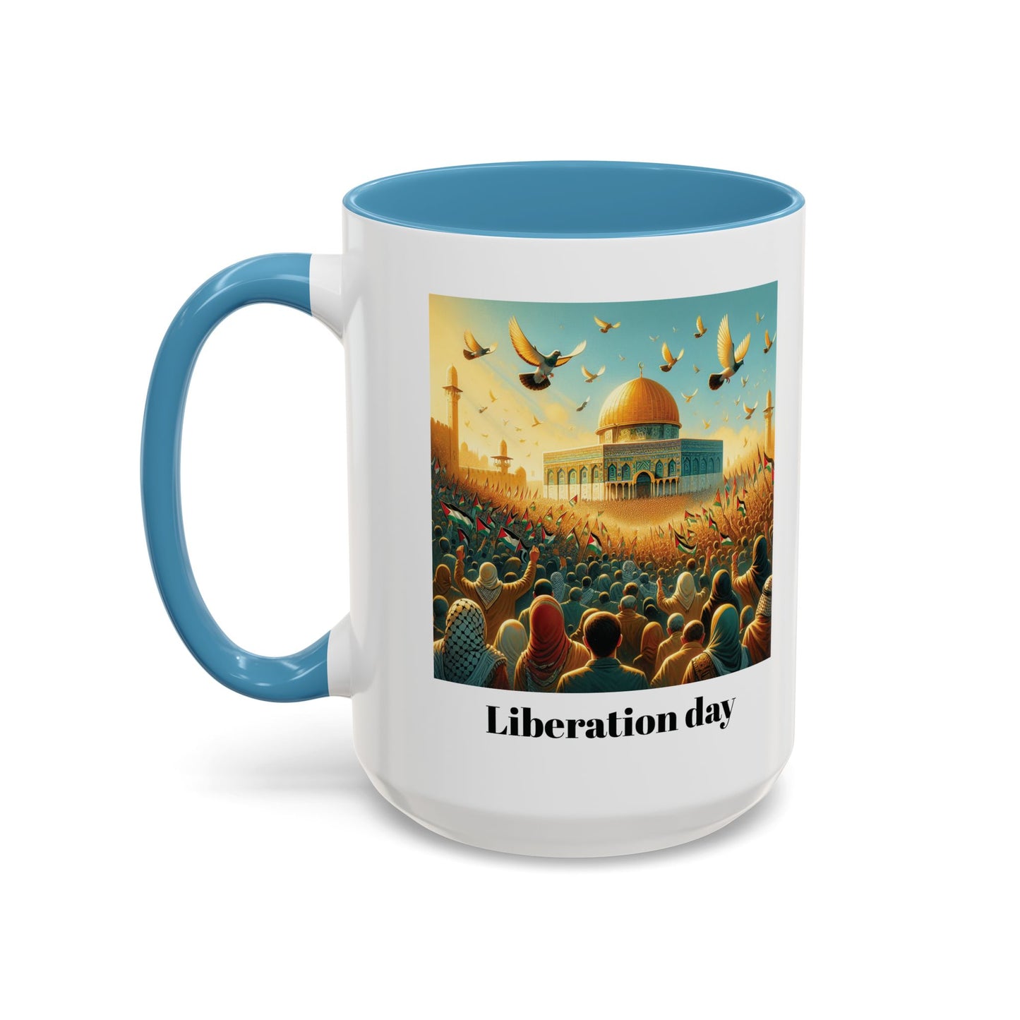 Liberation Day Mug (2), A Sip of Palestinian Heritage.