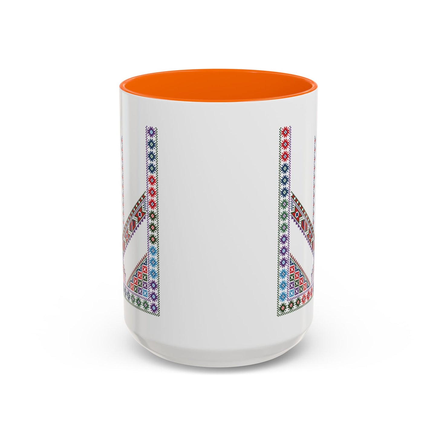 "Stones of Home" Tulkaram Chest Panel Mug,  A Sip of Palestinian Heritage.