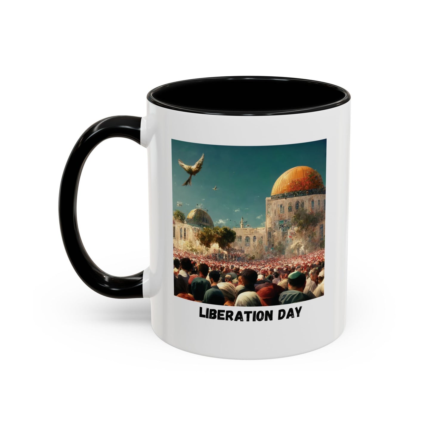 Liberation Day Mug, A Sip of Palestinian Heritage.