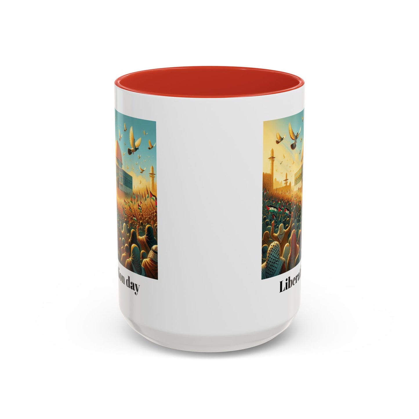 Liberation Day Mug (2), A Sip of Palestinian Heritage.