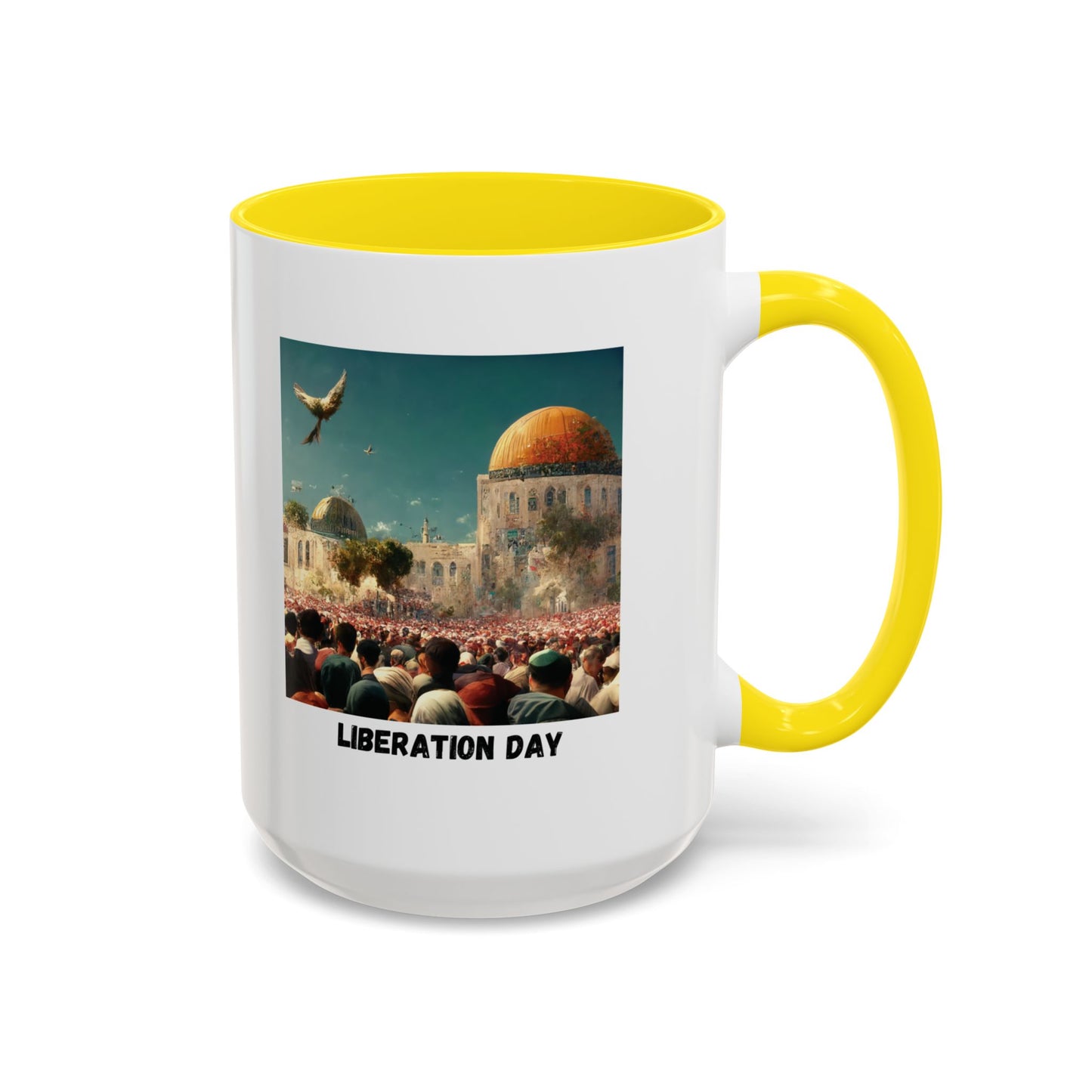 Liberation Day Mug, A Sip of Palestinian Heritage.