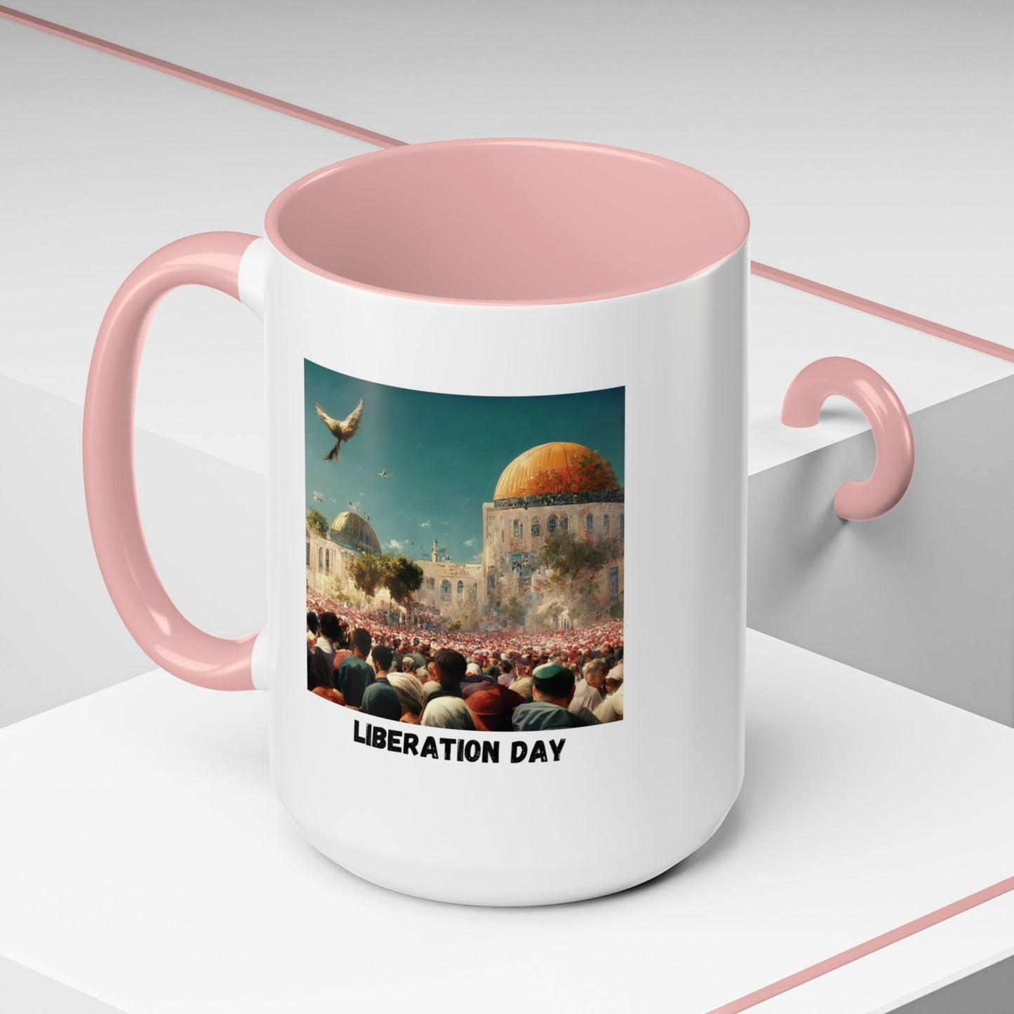 Liberation Day Mug, A Sip of Palestinian Heritage.