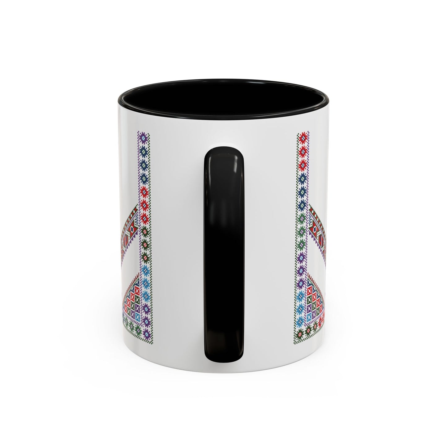 "Stones of Home" Tulkaram Chest Panel Mug,  A Sip of Palestinian Heritage.