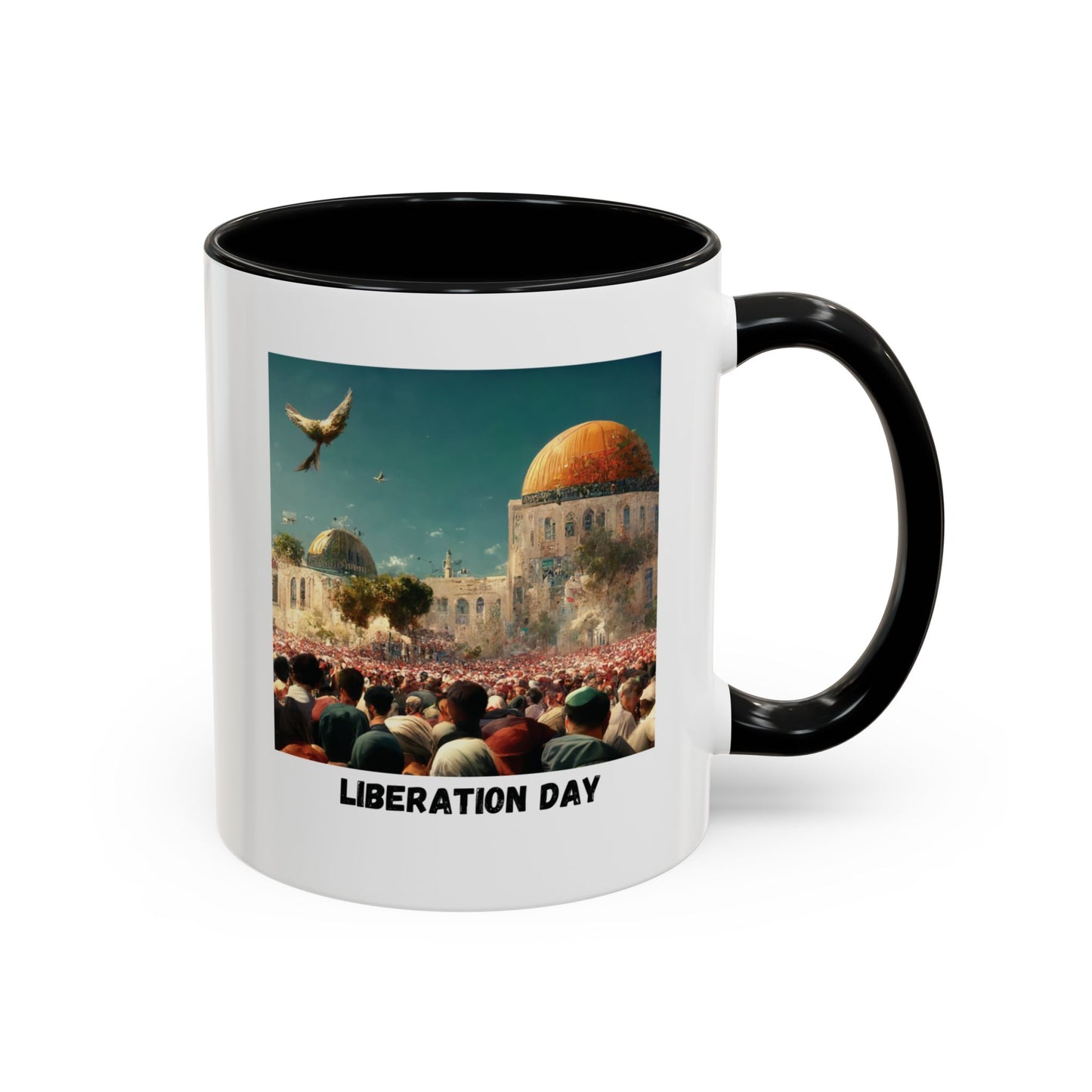 Liberation Day Mug, A Sip of Palestinian Heritage.