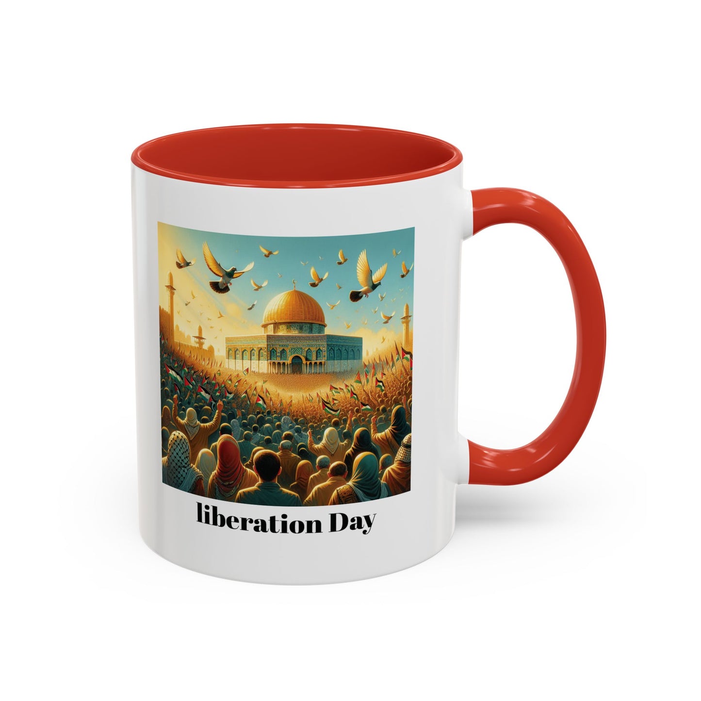 Liberation Day Mug (2), A Sip of Palestinian Heritage.