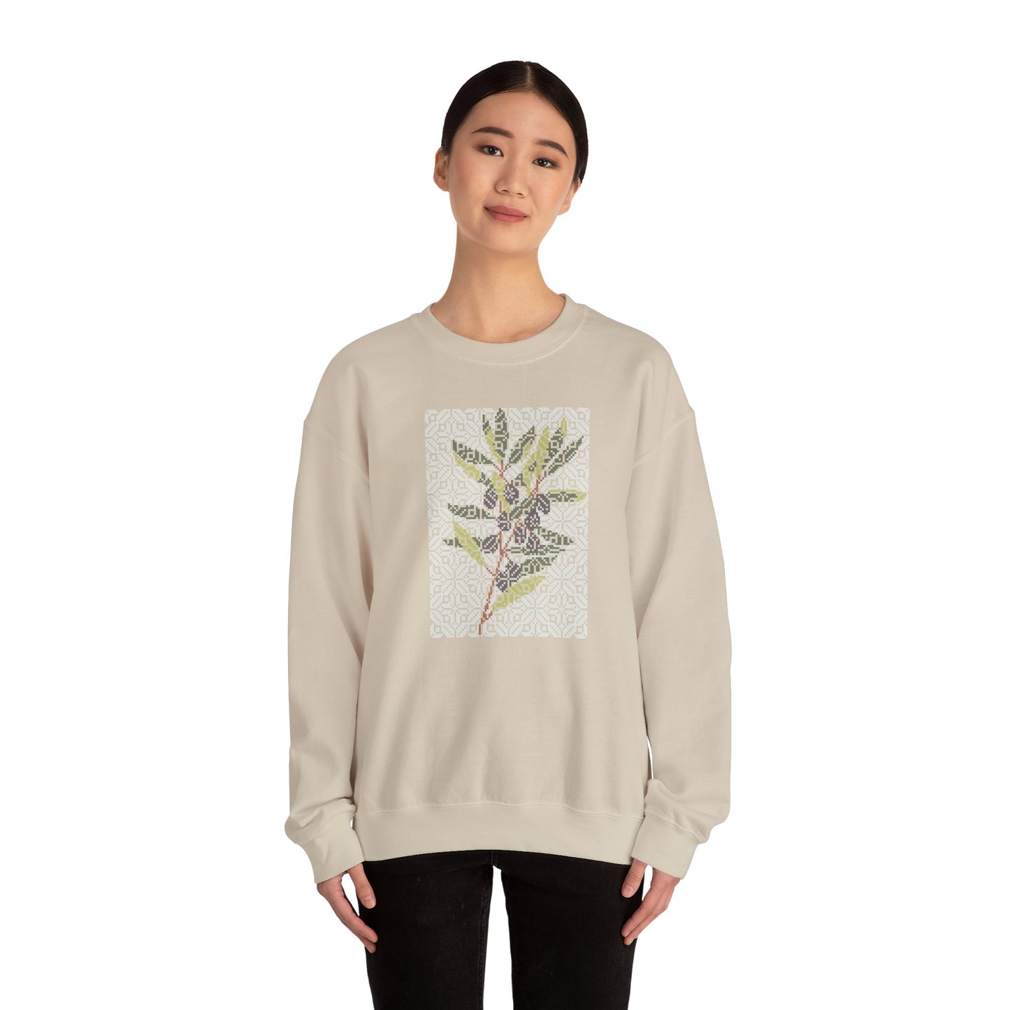 Palestinian olives - Crewneck Sweatshirt.