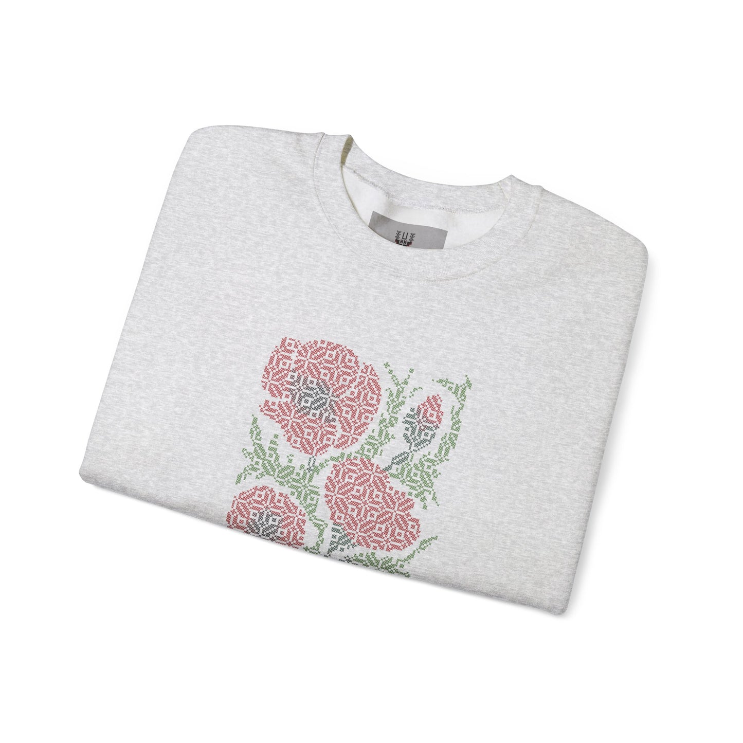 Palestinian Poppies - Crewneck Sweatshirt.