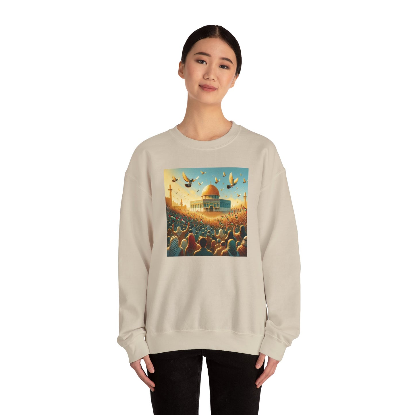 Palestine Liberation Day (2)- Crewneck Sweatshirt.