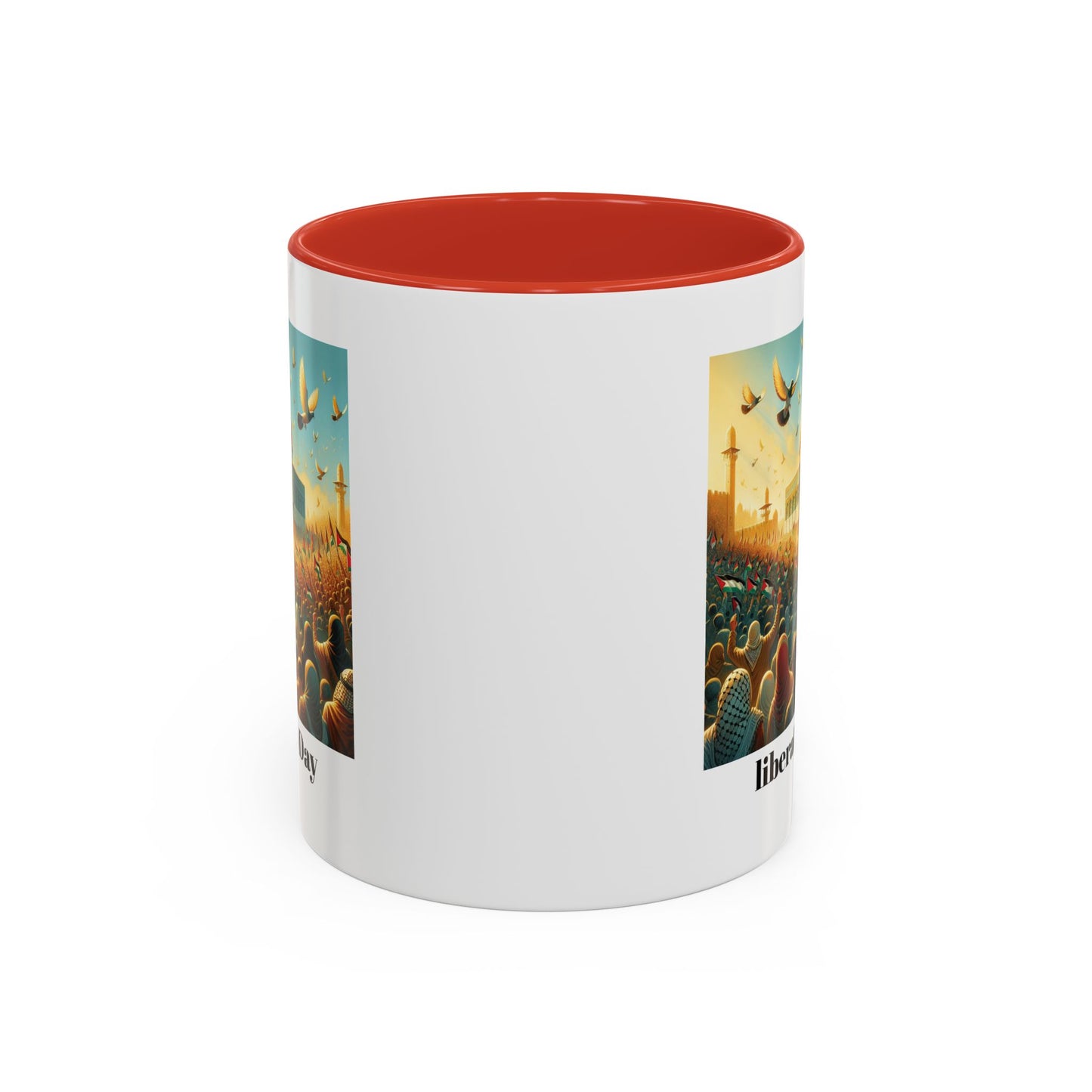 Liberation Day Mug (2), A Sip of Palestinian Heritage.