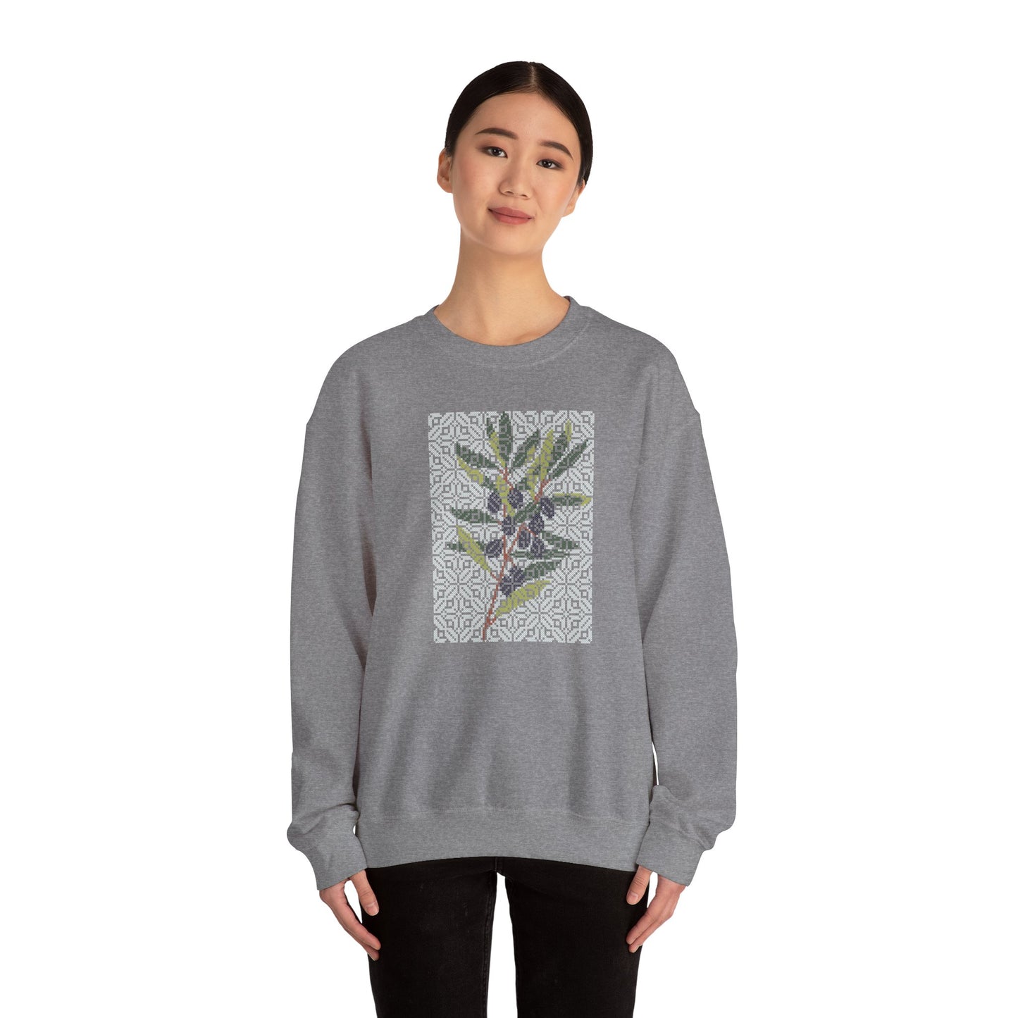 Palestinian olives - Crewneck Sweatshirt.