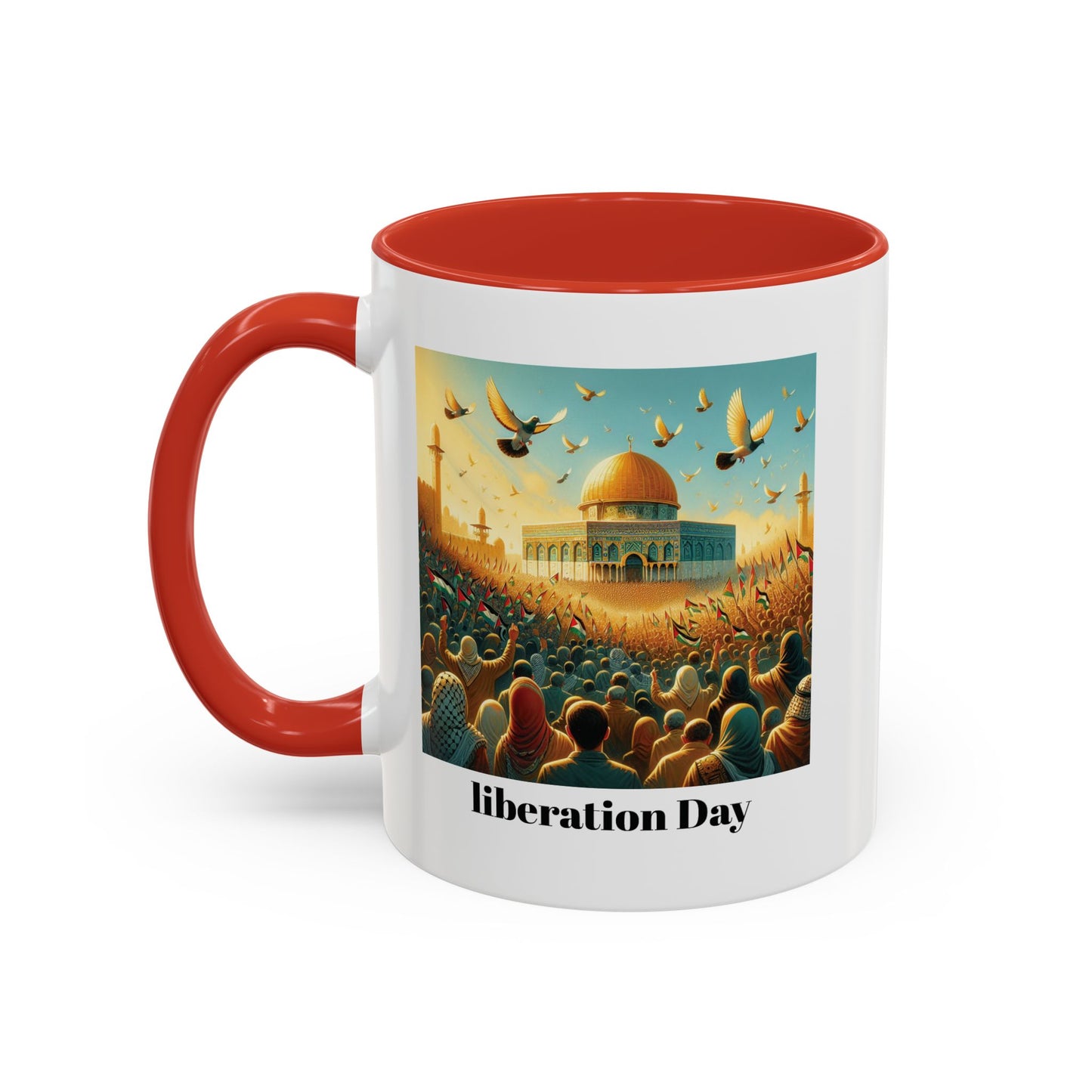 Liberation Day Mug (2), A Sip of Palestinian Heritage.