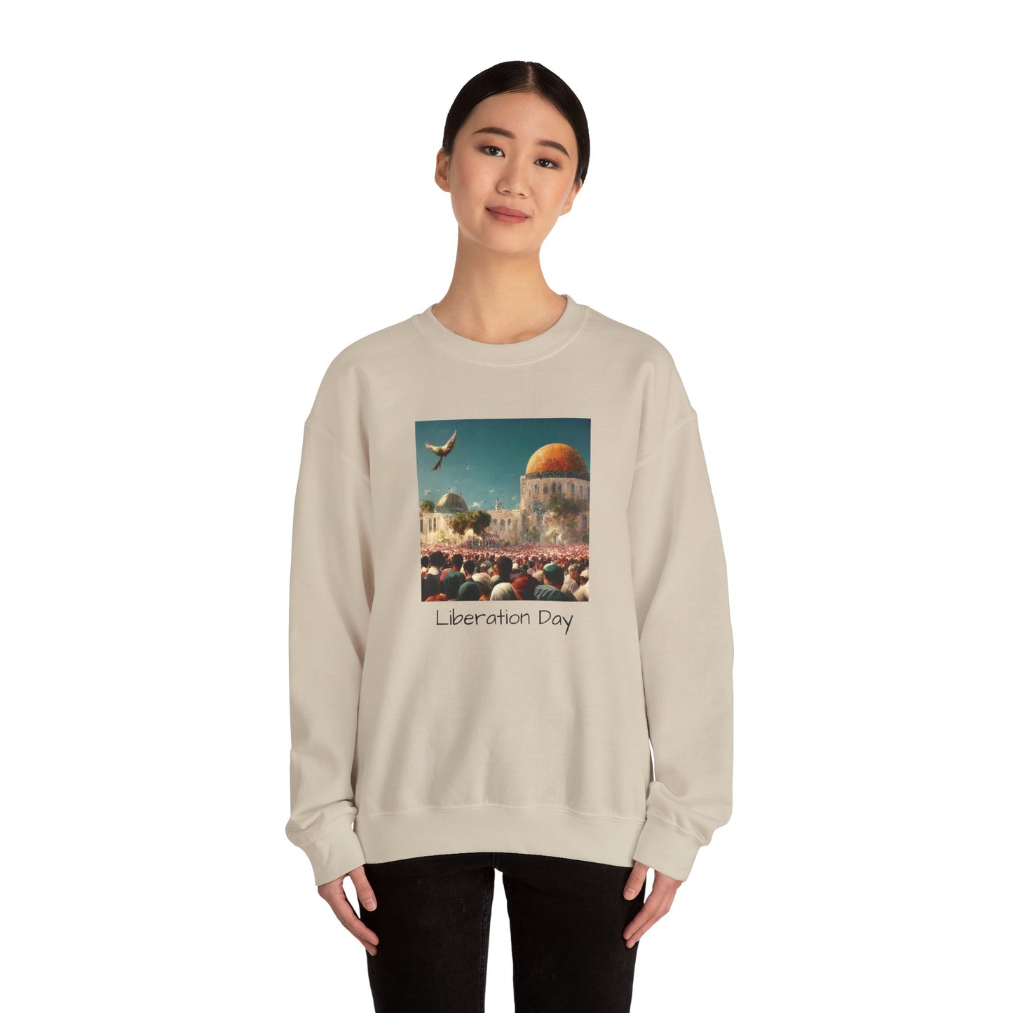 Palestine Liberation Day (1)- Crewneck Sweatshirt.