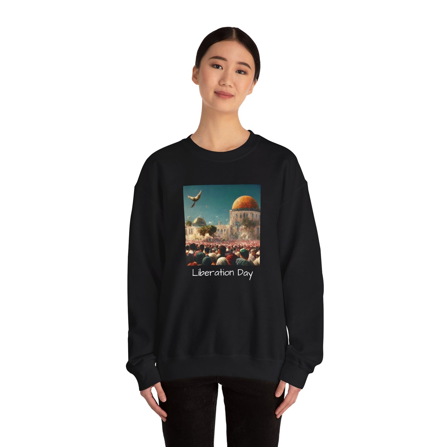 Palestine Liberation Day (1)- Crewneck Sweatshirt.