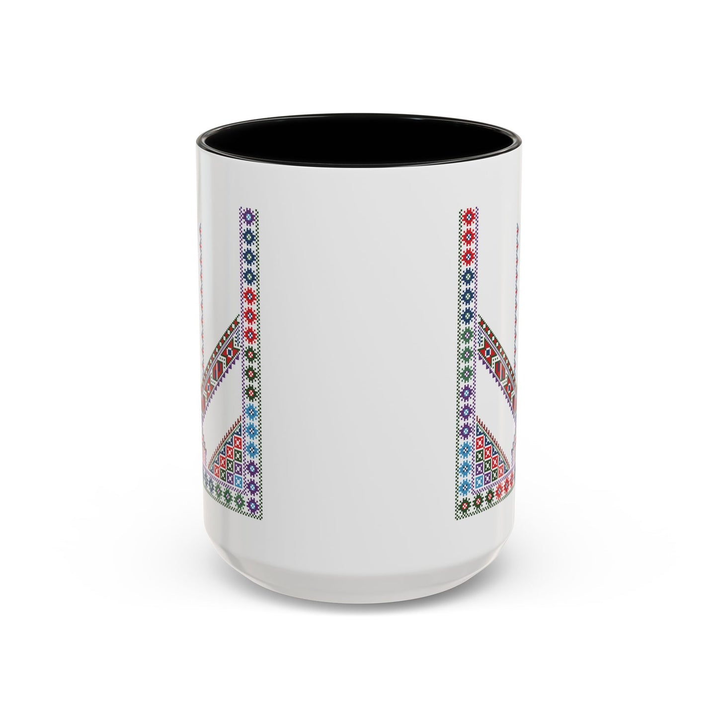 "Stones of Home" Tulkaram Chest Panel Mug,  A Sip of Palestinian Heritage.