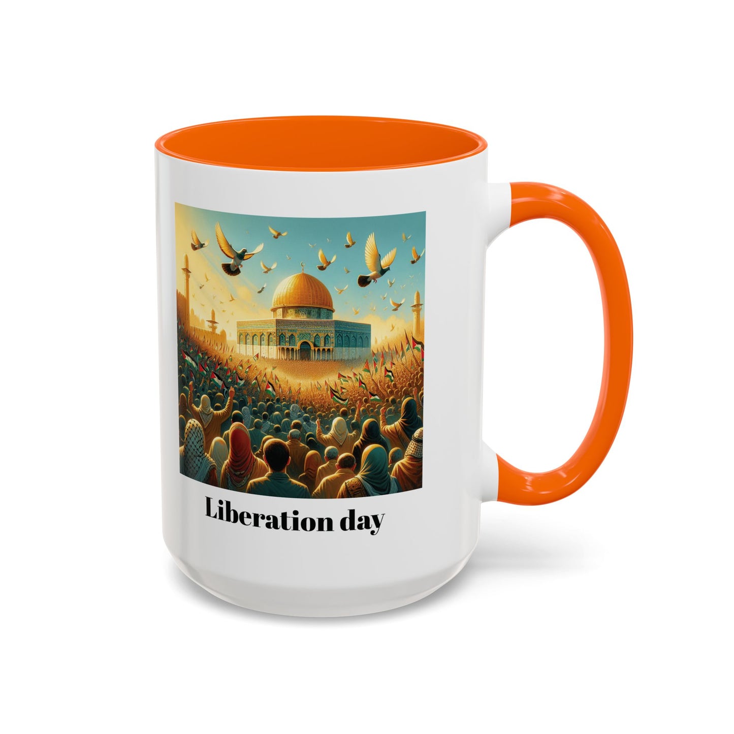 Liberation Day Mug (2), A Sip of Palestinian Heritage.