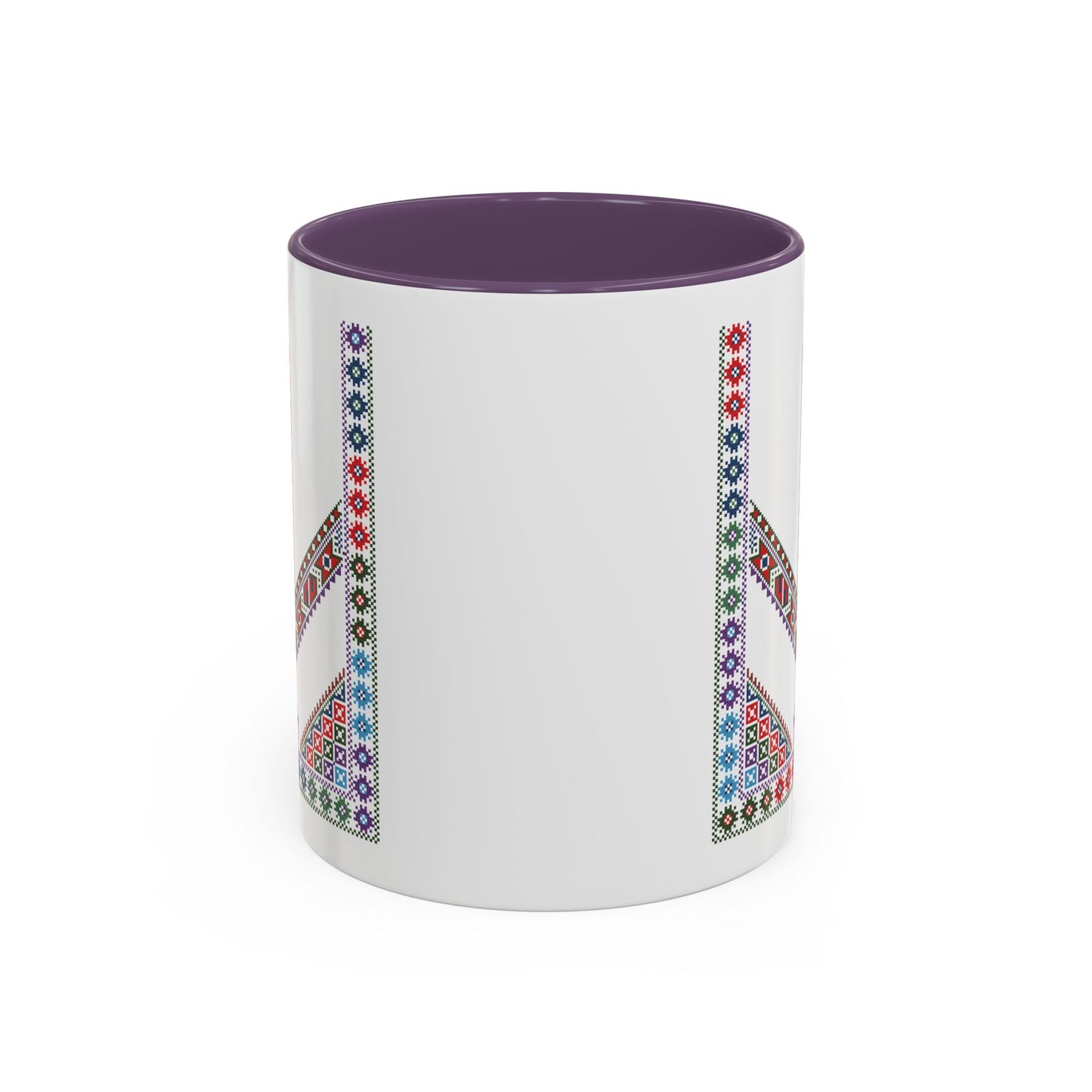 "Stones of Home" Tulkaram Chest Panel Mug,  A Sip of Palestinian Heritage.