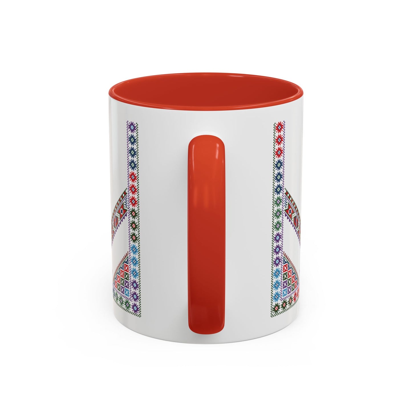 "Stones of Home" Tulkaram Chest Panel Mug,  A Sip of Palestinian Heritage.