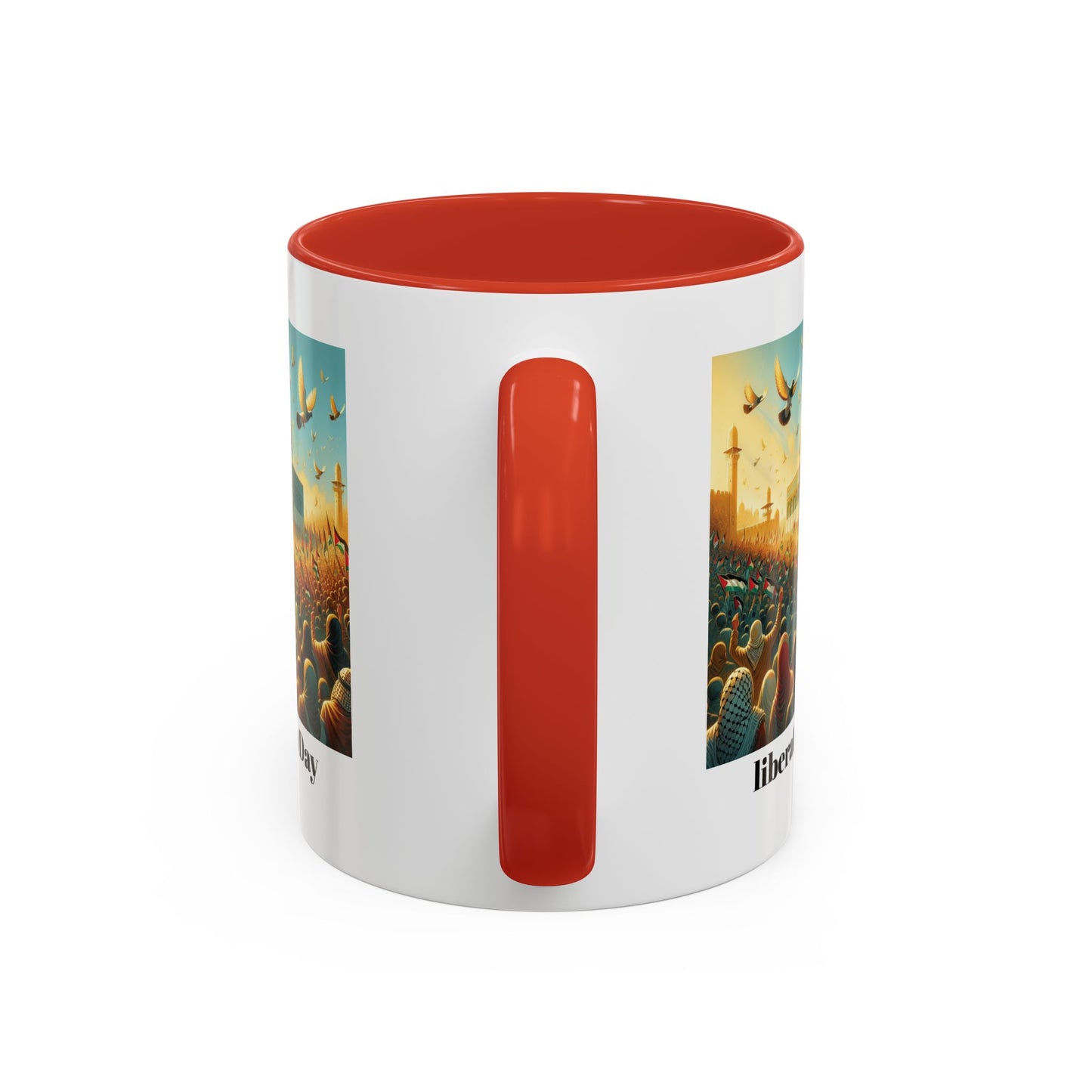 Liberation Day Mug (2), A Sip of Palestinian Heritage.