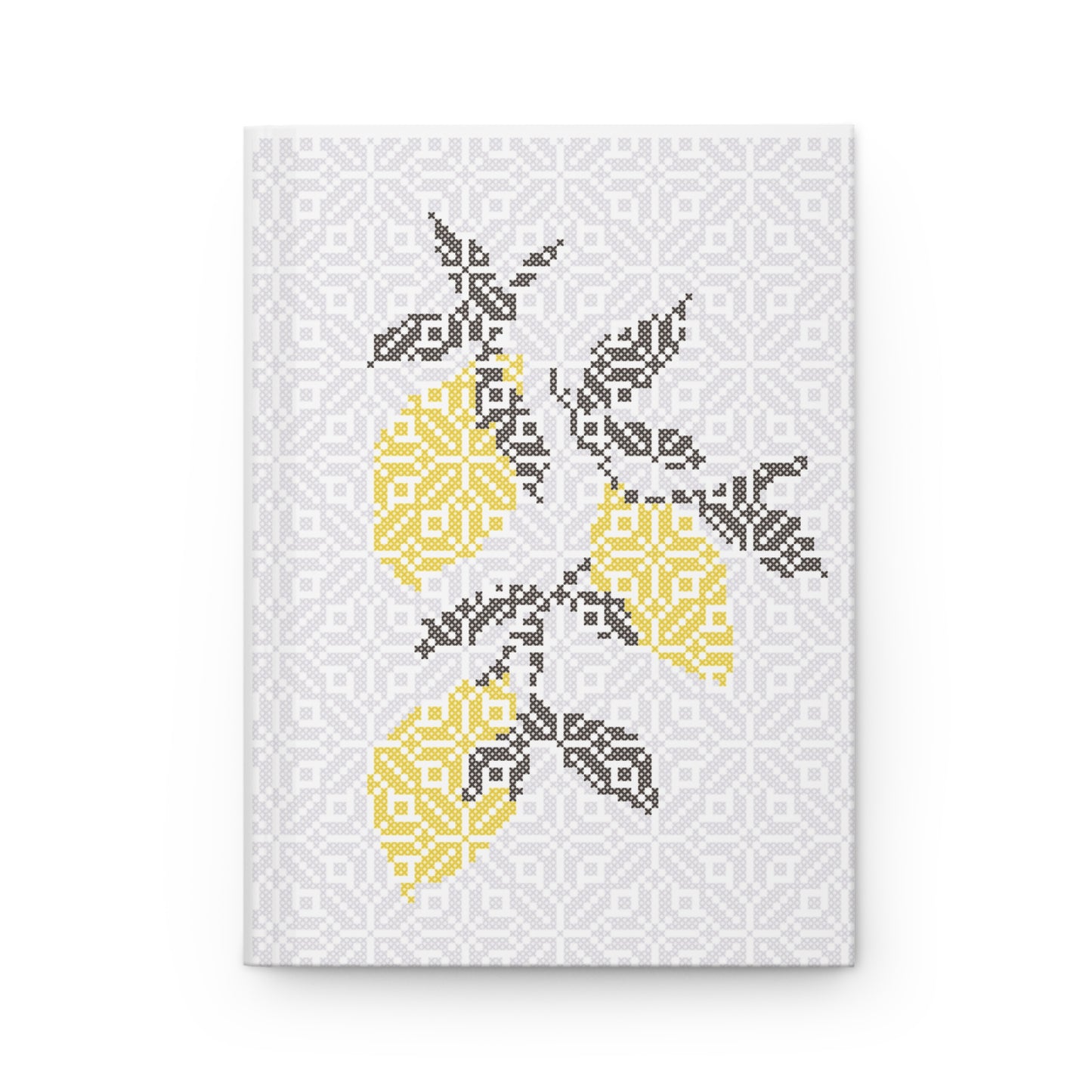 Palestinian Lemons (white) - Hardcover Journal