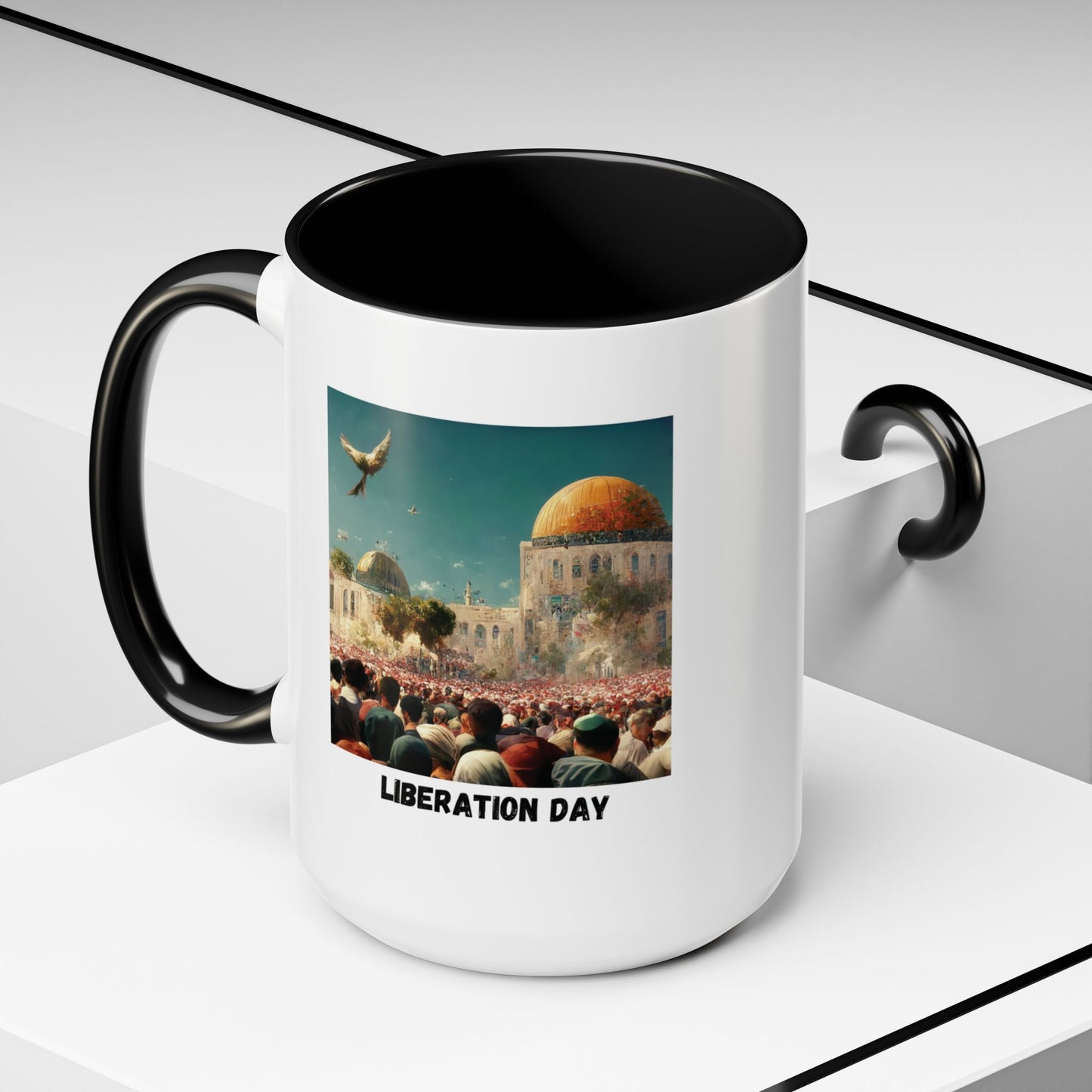 Liberation Day Mug, A Sip of Palestinian Heritage.