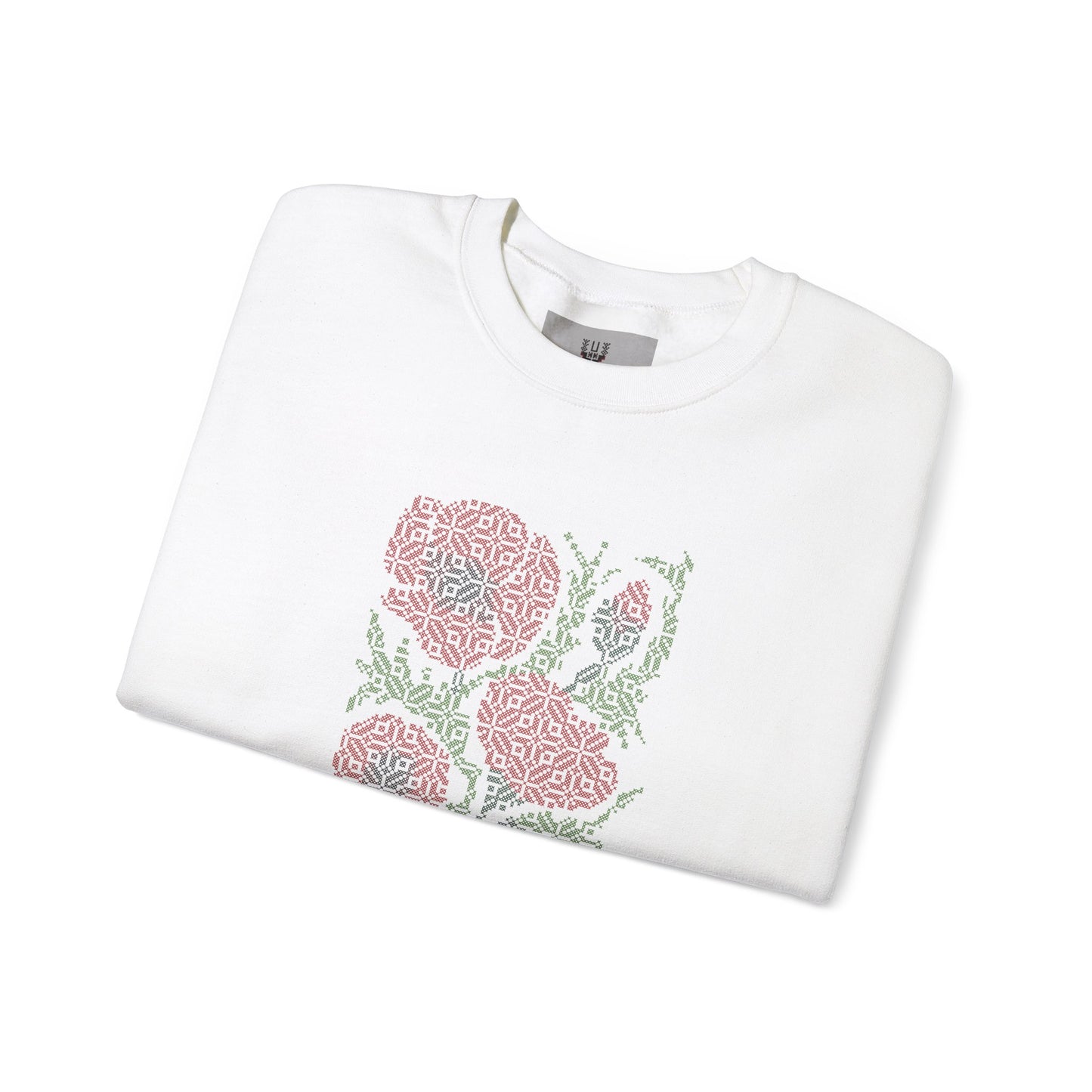 Palestinian Poppies - Crewneck Sweatshirt.