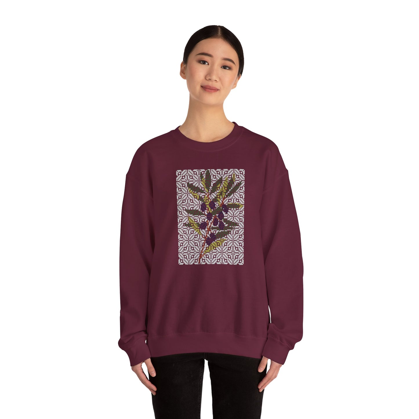 Palestinian olives - Crewneck Sweatshirt.