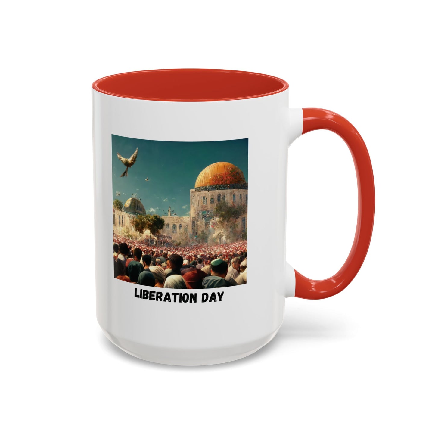 Liberation Day Mug, A Sip of Palestinian Heritage.