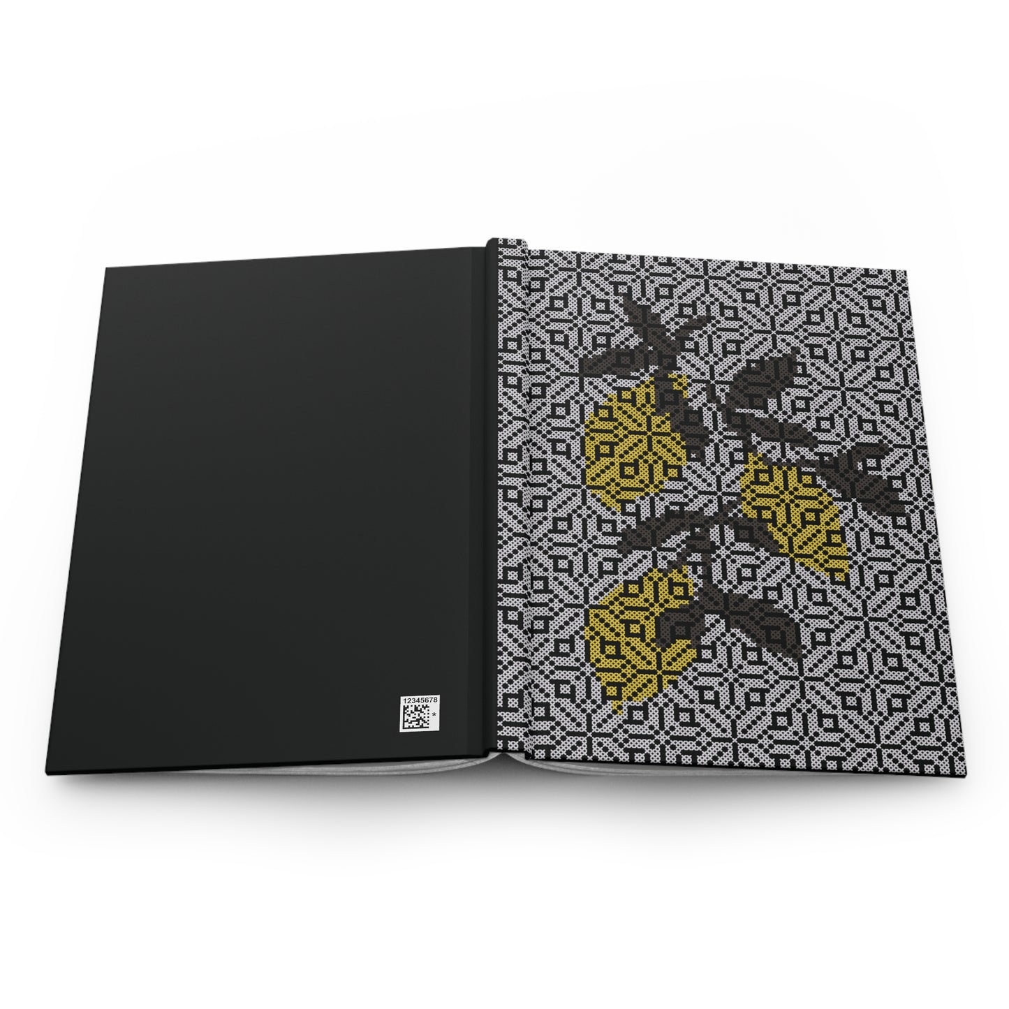 Palestinian lemons (Black)- Hardcover Journal