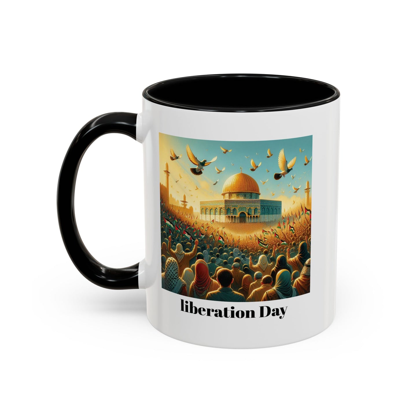 Liberation Day Mug (2), A Sip of Palestinian Heritage.