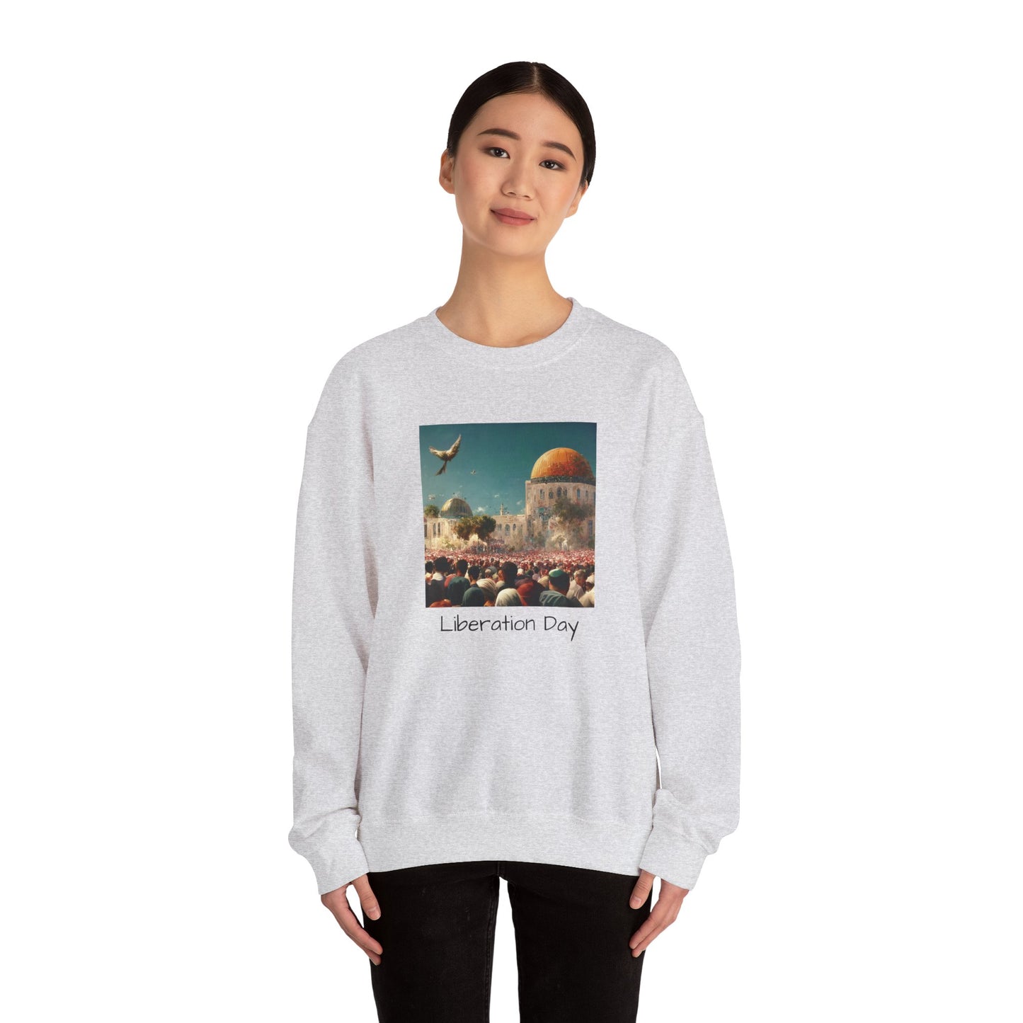 Palestine Liberation Day (1)- Crewneck Sweatshirt.