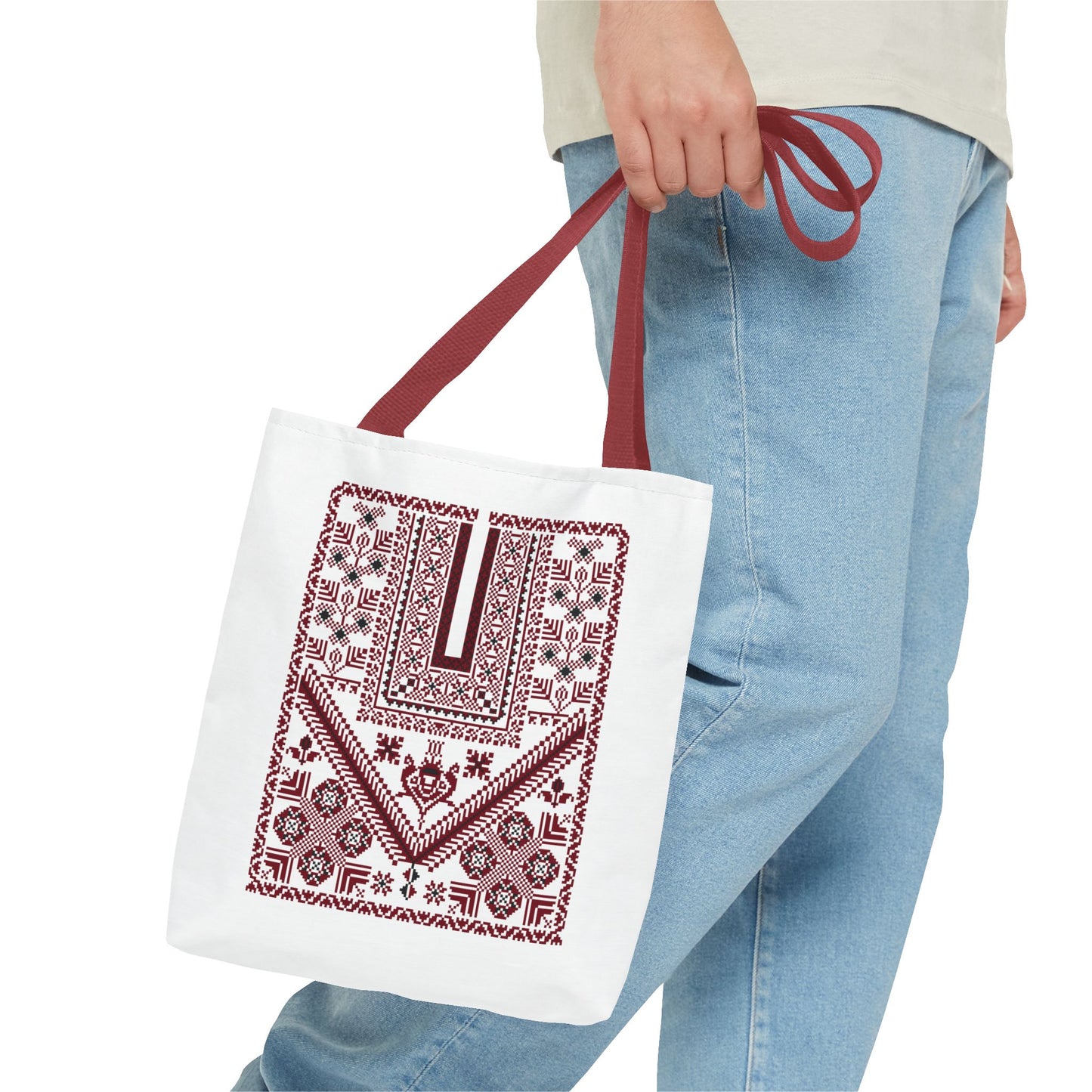 Ramallah Chest Panel Tote Bag (First) – Carry Your Heritage with Style.