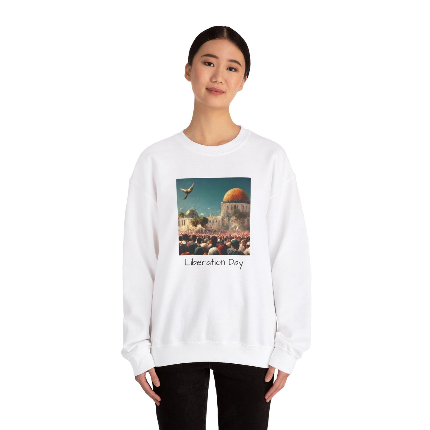 Palestine Liberation Day (1)- Crewneck Sweatshirt.